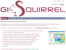 Tablet Screenshot of gisquirrel.com